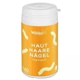 HAUT-HAARE-NÄGEL Gélules végétales, 60 pièces