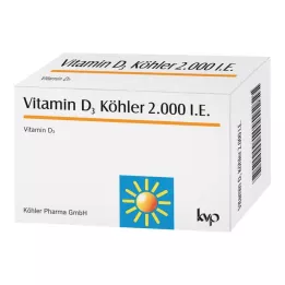 VITAMIN D3 KÖHLER Gélules de 2 000 UI, 120 unités