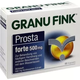 GRANU FINK Prosta Forte 500 mg Capsules dures, 80 pc