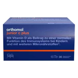 ORTHOMOL Comprimés à croquer Junior C plus fruits des bois, 30 pcs