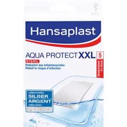 Hansaplast Med Aqua Protect Plâtre XXL 8x10 cm, 5 pc