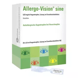 ALLERGO-VISION sine 0,25 mg/ml AT en récipient unidose, 20X0,4 ml