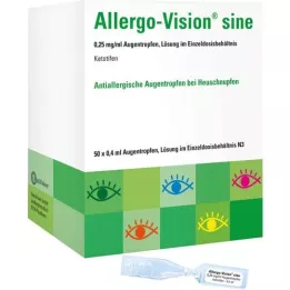 ALLERGO-VISION Sine 0,25 mg / ml AT dans le champ