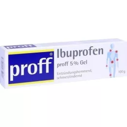 Ibuprofène PROFF 5%, 100 g