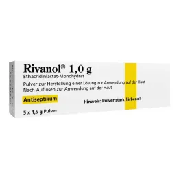 Rivanol 1,0 g en poudre, 5 comprimés