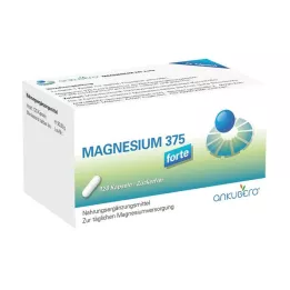 MAGNESIUM 375 gélules fortes, 120 pièces