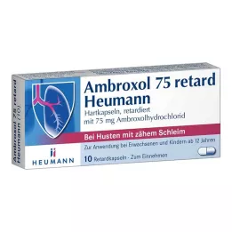 AMBROXOL 75 gélules retard Heumann, 10 pièces