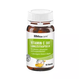 SOVITA CARE Vitamine C 300 gélules à action prolongée, 90 pcs