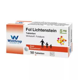 FOL Comprimés de Lichtenstein 5 mg, 50 pièces