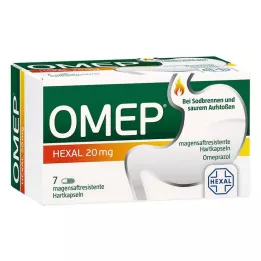 OMEP HEXAL Gélules gastro-résistantes à 20 mg, 7 pièces
