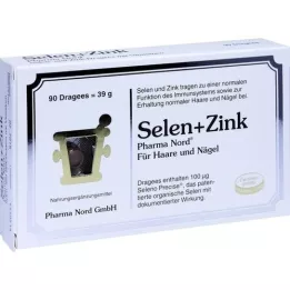 SELEN+ZINK Drages pharmatriques Nord, 90 pc