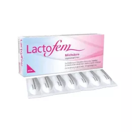 LACTOFEM Suppositoires vaginaux à lacide lactique, 14 pcs