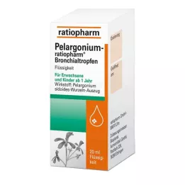 PELARGONIUM-RATIOPHARM Gouttes bronchiques, 20 ml