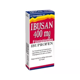 IBUSAN 400 mg de comprimés de films, 10 pc