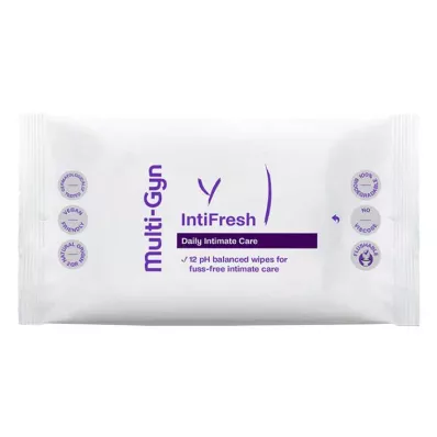 MULTI-GYN Lingettes IntiFresh, 12 pièces