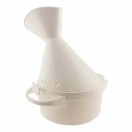 Inhalateur plastique blanc 2 parties, 1 pièce