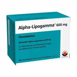 ALPHA-LIPOGAMMA Comprimés pelliculés à 600 mg, 60 pièces