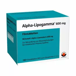 ALPHA-LIPOGAMMA Comprimés pelliculés à 600 mg, 100 pièces