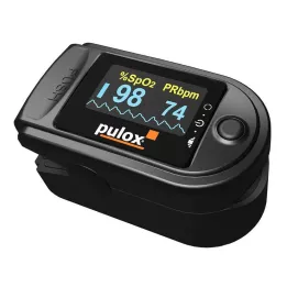 PULOX PO-200 Pulsoxeters noirs, 1 pc