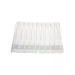 WATTESTÄBCHEN Petite tête en plastique 15 cm stérile, 10X1 pcs