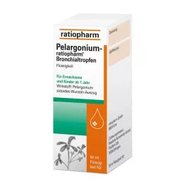 PELARGONIUM-RATIOPHARM Gouttes bronchiques, 50 ml