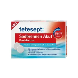 TETESEPT Comprimés à croquer pour brûlures destomac aiguës, 20 unités