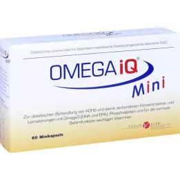OMEGA IQ Mini-capsules, 60 pièces