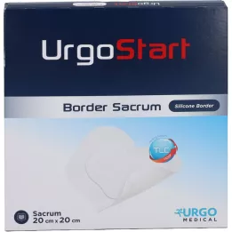 URGOSTART Pansement en mousse Border Sacrum 20x20 cm, 5 pièces