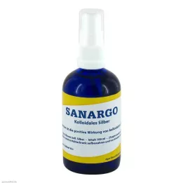 SANARGO Flacon pulvérisateur dargent colloïdal, 100 ml