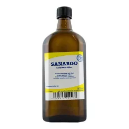 SANARGO Bouteilles dargent colloïdal, 500 ml
