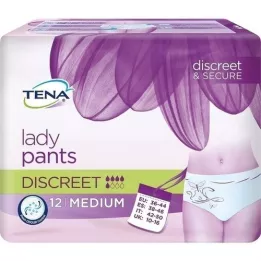 TENA LADY Pantalon discret M, 12 pc