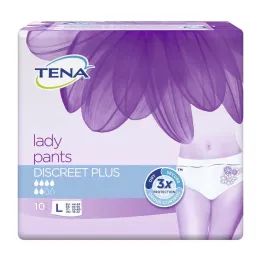 Tena Lady Pants Discreet Plus L Grand, 10 pc