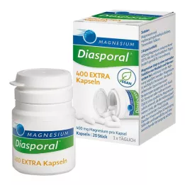 MAGNESIUM DIASPORAL 400 capsules supplémentaires, 20 pièces