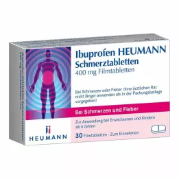 IBUPROFEN Comprimés antidouleur Heumann 400 mg, 30 pièces