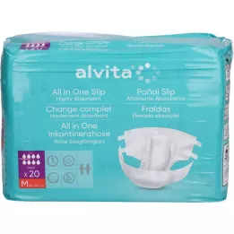 ALVITA Pantalon dincontinence tout-en-un Maxi Med.night, 20 pc