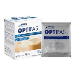 OPTIFAST Café en poudre à boire à la maison, 8X55 g