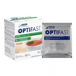 OPTIFAST Poudre de tomate pour soupe maison, 8X55 g