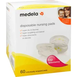 Coussinets dallaitement Medela jetables (60 pièces)
