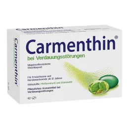 CARMENTHIN pour les troubles digestifs msr.Capsules molles, 42 pcs