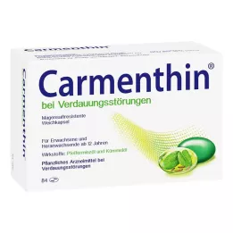 CARMENTHIN pour les troubles digestifs msr.Capsules molles, 84 pcs