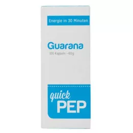 QUICKPEP Gélules de guarana, 100 unités