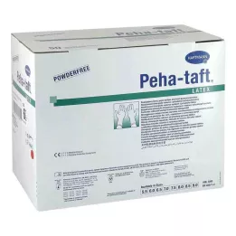 PEHA-TAFT Gants de latex OP-Gr. 6.5, 50x2 pc