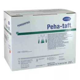 PEHA-TAFT gants en latex OP-taille 7, 50X2 pcs