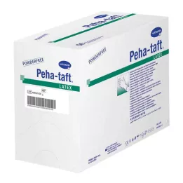 PEHA-TAFT gants en latex OP-taille 8, 50X2 pcs