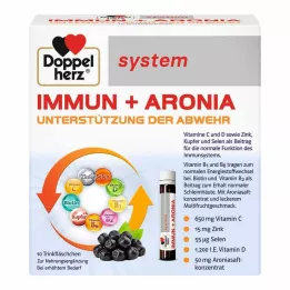 DOPPELHERZ Ampoules du système Immun+Aronia, 10 pièces