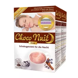 CHOCO NUIT Poudre pour boisson au chocolat Goodnight, 20 pièces