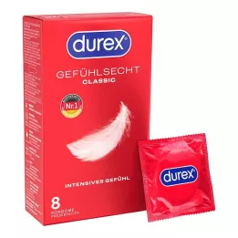 DUREX Préservatifs Gefühlsecht, 8 pièces