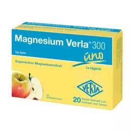 MAGNESIUM VERLA 300 Granulés de pomme, 20 pièces