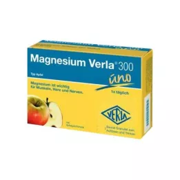 MAGNESIUM VERLA 300 Granulés de pomme, 50 pcs