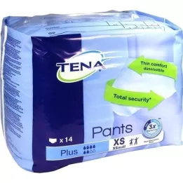 TENA PANTS Plus XS 50-70 cm Pantalon jetable confiofit, 14 pc